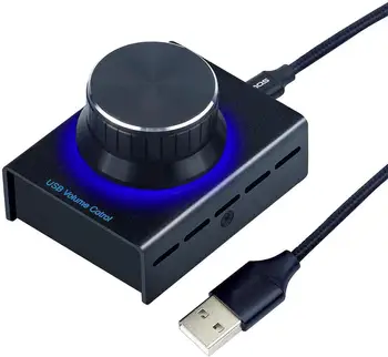 USB Buton de Control al Volumului Audio de Reglare cu 4,9 ft Cablu USB Boxe PC Comuta Modul de Comandă PC Speaker de Calculator de Control Audio