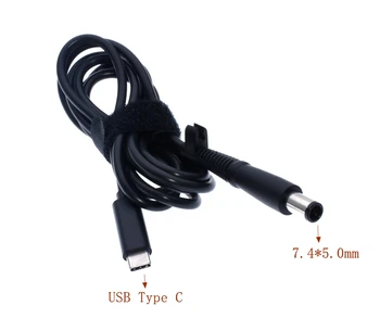 USB de Tip C PD Cablu de Încărcare Cablu de Alimentare Dc Jack Adaptor Convertor de la 12 Prize de sex Masculin pentru Lenovo, Asus, Dell, Hp Încărcător de Laptop