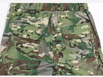 Vara Iute Uscat Subțire Impermeabil Camo Tactice Pantaloni Barbati Drumeții În Aer Liber Pantaloni Sport De Luptă De Formare Militară Pantaloni De Marfă