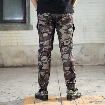 Vara Iute Uscat Subțire Impermeabil Camo Tactice Pantaloni Barbati Drumeții În Aer Liber Pantaloni Sport De Luptă De Formare Militară Pantaloni De Marfă
