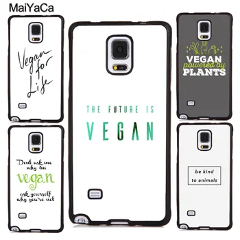 Vegetarian Citate VEGAN Caz Pentru Samsung A20e A21S M21 M31 A71 A50 A51 A70 Galaxy Nota 20, Ultra S20 S9 S10 Plus