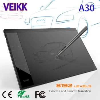 VEIKK A50 30 Touch Tablete Digitale OSU Joc fara Baterie Tableta grafik tableta 10x6