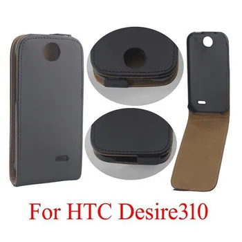 Vertical din Piele PU Caz Flip Fundas Capa Pentru HTC Desire 310 Capacul în Sus-în Jos Deschide piele husă de Telefon Mobil Saci