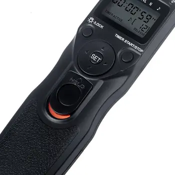 Viltrox MC-N3 LCD Timer Camera de Eliberare a Declanșatorului de Control de la Distanță Fir pentru Nikon D90 D5300 D7200 D7000 D5600 D750 D610 DSLR D7100