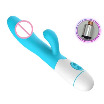 Viteză diferită G Spot Vibrator pentru femei Penis artificial Sex Toy Rabbit Vibrator Vaginal, Clitoridian masaj sex Feminin Masturbator Jucarii Sexuale