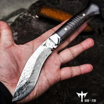 Voltron Voltron Mână forjate de oțel Damasc machete cuțit, model cuțit din oțel de auto-apărare armată, cuțitul în aer liber cuțite