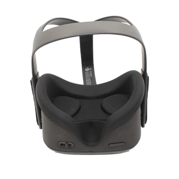 VR Față Masca de Silicon Pad cu VR Protector de Acoperire pentru Oculus Quest Fata Perna Acoperi de Sudoare Dovada Dovadă de Lumină