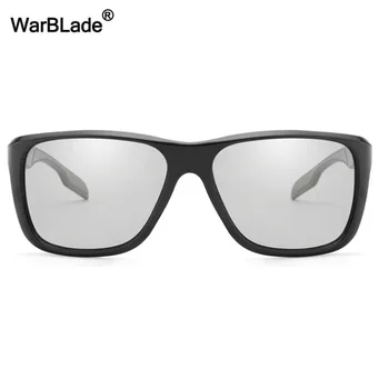 WarBLade Fotocromatică ochelari de Soare Barbati de Conducere Anti-orbire Polarizate Cameleon Decolorarea Ochelari de Soare Zi de Noapte Ochelari de protecție Ochelari de