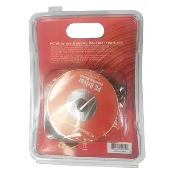 Wireless Gamepad PC, Adaptor USB Receptor Pentru Microsoft Xbox 360 Consola Controller de Gaming USB PC Receptor Cu CD driver