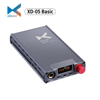 XDUOO XD-05 Bază AK4490 PCM384KHz DSD256 XMOSXU208 XD05 de Bază HiFi Profitabilă Amplificator pentru Căști XD05 de Bază