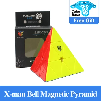 XMD Mofangge X-man Bell Magnetic Jinzita Cub Magic Qiyi Triunghi Cuburi Viteza de Puzzle Jucarii Educative Pentru Copii Cubo Magico