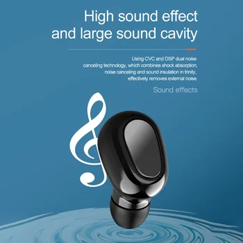 XT7 Bluetooth 5.0 TWS fără Fir În Ureche Căști Stereo Digital cu Incarcare Caseta Mini In-Ear HiFi Stereo Cască Sport