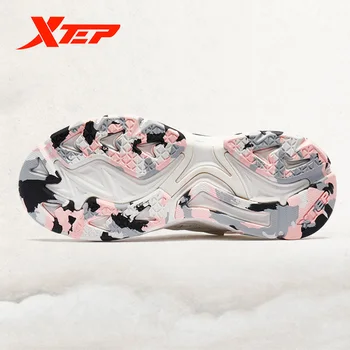 Xtep [Chinoiserie] Femei Casual Indesata Adidași De Moda Toamna În Aer Liber, Anti-Alunecare Pantofi Sport Pentru Femei Tatăl Adidași 880118320098