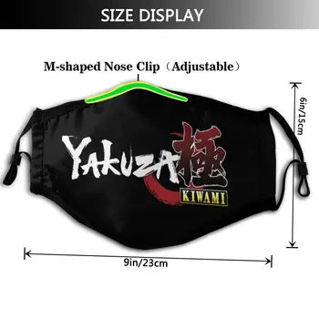 Yakuza Gura Masca de Fata Yakuza Kiwami Masca Faciala Kawai Rece cu 2 Filtre pentru Adulți