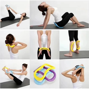 Yoga Cerc Magic Ring Sală De Fitness Acasa Stretch Ring Masaj Echipamente Pilates Exercitii Yoga Accesorii