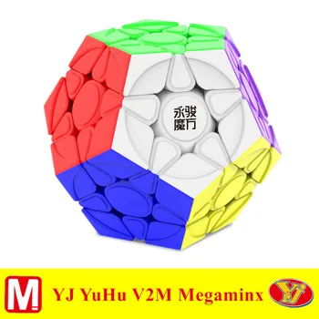 YongJun YuHu Magnetic Megaminx profesionale Puzzle Cub Magic Educație Jucărie YJ Speciale Cub Magic De Bună Calitate