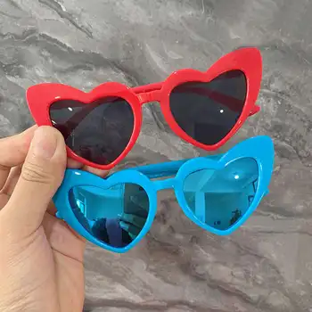 Yoovos Noua Moda Ochelari De Soare Copii 2021 Epocă Băiat/Fată Ochelari De Soare Inima Pahare De Plastic Pentru Copil Clasic Gafas De Sol