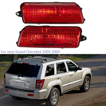 YTCLIN Bara Spate Reflector Lumina pentru Jeep Grand Cherokee 2005-2009 Ceață Lumina lămpii de Marșarier Semafor Auto Lumina de Asamblare