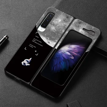 Z 2 Ori Funda Caz pentru Samsung Galaxy Z 2 Ori Cazul Planeta Epocă Mat Piele PU Coque Telefon Caz Acoperire Capa Z 2 Ori