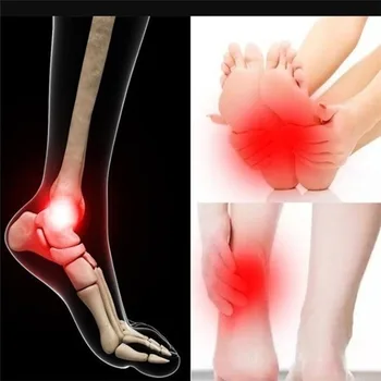 ZITY 1 Pereche de Incalzire Auto Curele de Compresie Reglabil Artrita Pad Piciorul de Sprijin Glezna Protector de Îngrijire a Sănătății Bretele Folie de Centura