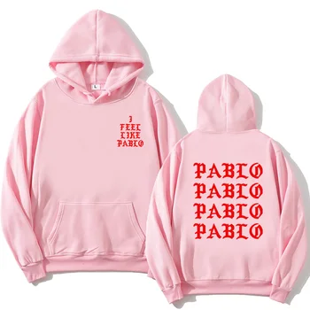 Îmi place Paul Pablo Kanye West maieu pentru barbati Hanorac bărbați hoodie Hip Hop Streetwear Hoody Pablo femei hoodie pulover repede